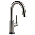 Delta 9959T-DST Single Handle Pull-Down BarPrep Faucet Featuring Touch2OR Technology