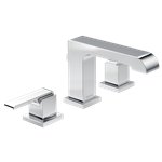 BRIZO ARA 3567-MPU-DST WIDESPREAD BATH FAUCET W/ METAL POP-UP 