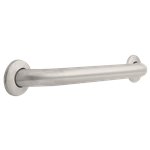 BRIZO 40118 1-1/2"X18" GRAB BAR CONCEALED MOUNTING-PEENED STEEL 