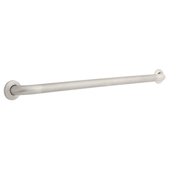 BRIZO 40136 1-1/2"X36" GRAB BAR CONCEALED MOUNTING-PEENED STEEL 