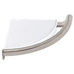 BRIZO 41516 CONTEMPORARY CORNER SHELF W/ASSIST BAR - CH 