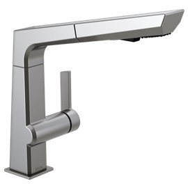 DELTA PIVOTAL 4193-DST SINGLE HANDLE PULL-OUT KITCHEN FAUCET 