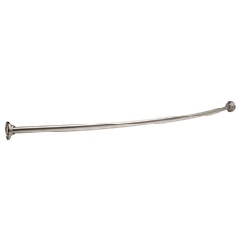 DELTA 42205 SHOWER ROD W/ BRACKETS 6" BOW 1" X 5' 