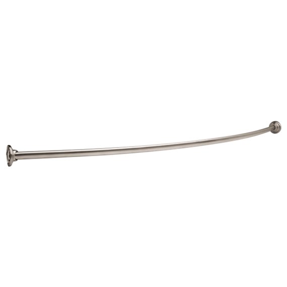 BRIZO 42205 SHOWER ROD W/ BRACKETS 6" BOW 1" X 5' 