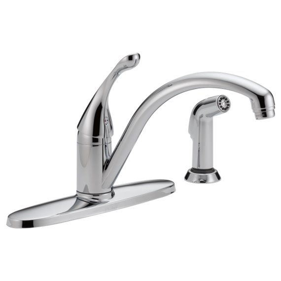 BRIZO COLLINS 440-DST 1H KITCHEN FAUCET W/SIDE SPRAYER 