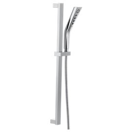 DELTA 51799 3-SETTING H2OKINETIC SLIDE BAR HANDSHOWER 