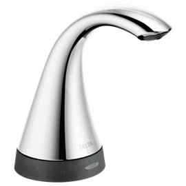 DELTA 72055T TRANSITIONAL TOUCH SOAP DISPENSER - INTEGRATED 