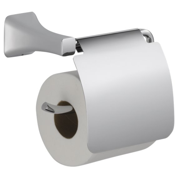 BRIZO TESLA 752500 TISSUE HOLDER WITH REMOVABLE COVER 