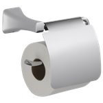 BRIZO TESLA 752500 TISSUE HOLDER WITH REMOVABLE COVER 