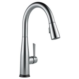 DELTA ESSA 9113T-DST SINGLE HANDLE PULL-DOWN KITCHEN FAUCET WITH TOUCH2O 