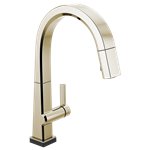 BRIZO PIVOTAL 9193T-DST SINGLE HANDLE PULL DOWN KITCHEN FAUCET WITH TOUCH2O TECHNOLO