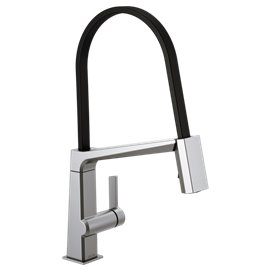 DELTA PIVOTAL 9693-DST SINGLE HANDLE EXPOSED HOSE KITCHEN FAUCET 