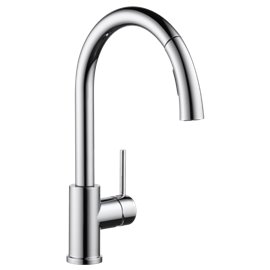 DELTA OSLER 976LF SINGLE HANDLE PULL DOWN KITCHEN FAUCET 