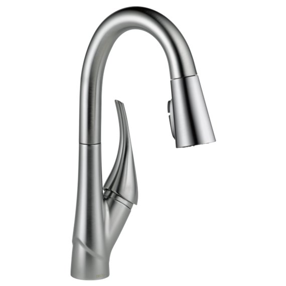 BRIZO ESQUE 9981-DST SINGLE HANDLE PULL-DOWN BAR/PREP FAUCET 