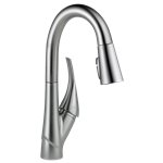 BRIZO ESQUE 9981-DST SINGLE HANDLE PULL-DOWN BAR/PREP FAUCET 