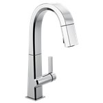 BRIZO PIVOTAL 9993-DST SINGLE HANDLE PULL DOWN BAR/PREP FAUCET 