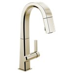 BRIZO PIVOTAL 9993-DST SINGLE HANDLE PULL DOWN BAR/PREP FAUCET 