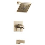 BRIZO ZURA T17T474 TEMPASSURE(R) 17T SERIES TUB AND SHOWER TRIM 