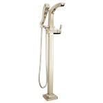 BRIZO TESLA T4752-FL FLOOR MOUNT TUB FILLER WITH HANDSHOWER 