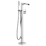 BRIZO ARA T4768-FL FLOOR MOUNT TUB FILLER WITH HANDSHOWER 