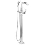 BRIZO STRYKE T4776-FL FREESTANDING TUB FILLER TRIM HS 1L 