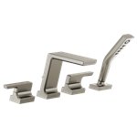 BRIZO PIVOTAL T4799 4 HOLE ROMAN TUB FAUCET 