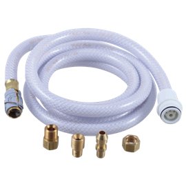 DELTA RP40308 6' VEGETABLE SPRAY HOSE W/ADAPTERS-WHITE FERRULE 