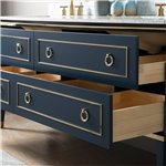 Virta 72 Inch Bluestar Floor Mount Double Sink Vanity