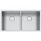 Franke PS2X120-16-16 PROFESSIONAL SERIES 2.0, DOUBLE SINK. 8 MM RADIUS, INLCUDED ACCESSORIES
