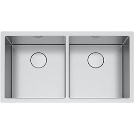 Franke PS2X120-16-16 PROFESSIONAL SERIES 2.0, DOUBLE SINK. 8 MM RADIUS, INLCUDED ACCESSORIES