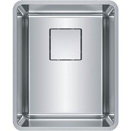 Franke PTX110-14 PESCARA SINK, 18 GA, 17X13 1/2 SINGLE, 20 MM CORNERS