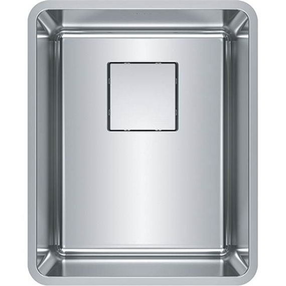 Franke PTX110-14 PESCARA SINK, 18 GA, 17X13 1/2 SINGLE, 20 MM CORNERS