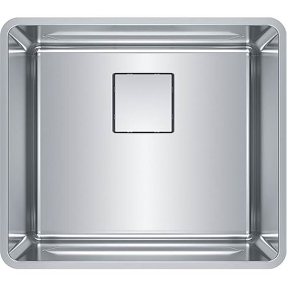 Franke PTX110-20 PESCARA SINK, 18 GA, 17X19 1/2 SINGLE, 20 MM CORNERS