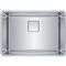 Franke PTX110-25 PESCARA SINK, 18 GA, 17X25 SINGLE, 20 MM CORNERS