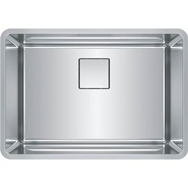 Franke PTX110-25 PESCARA SINK, 18 GA, 17X25 SINGLE, 20 MM CORNERS