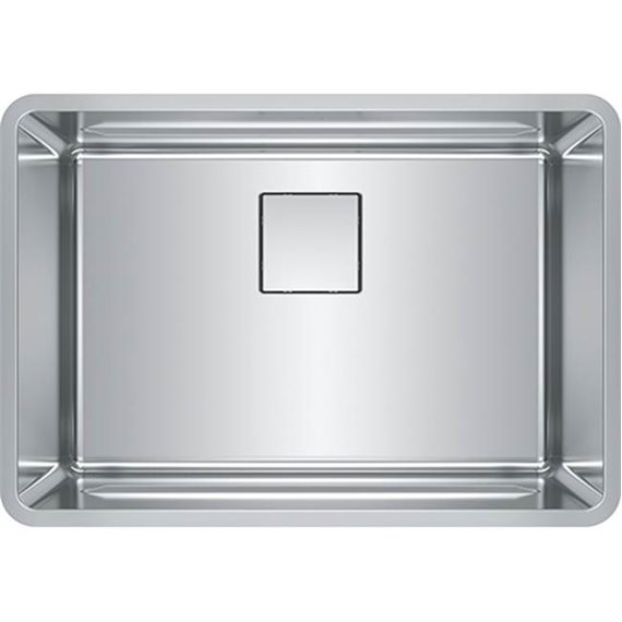 Franke PTX110-25 PESCARA SINK, 18 GA, 17X25 SINGLE, 20 MM CORNERS