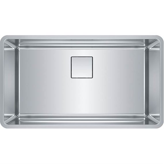 Franke PTX110-31 PESCARA SINK, 18 GA, 17X31 SINGLE, 20 MM CORNERS