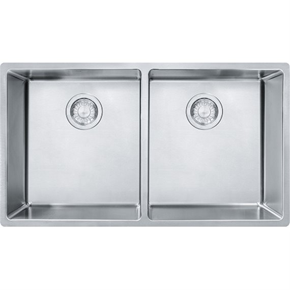 Franke CUX120 CUBE - UNDERMOUNT SINK DOUBLE SS -STAINLESS STEEL