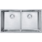Franke CUX120 CUBE - UNDERMOUNT SINK DOUBLE SS -STAINLESS STEEL