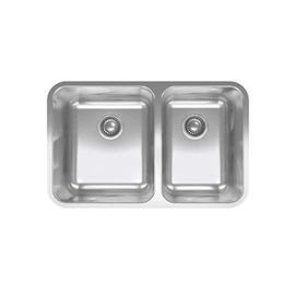 Franke GDX16028RH GRANDE - UNDERMOUNT SINKS - COMBINATION SS -STAINLESS STEEL