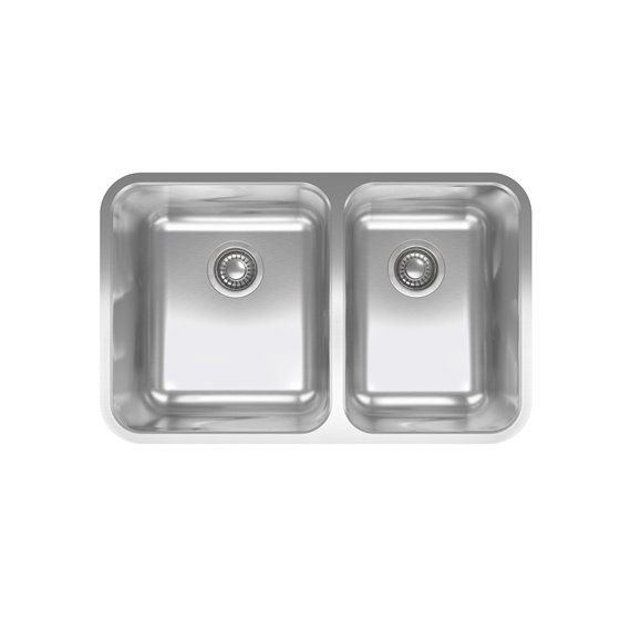 Franke GDX16028RH GRANDE - UNDERMOUNT SINKS - COMBINATION SS -STAINLESS STEEL