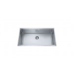 Franke PSX110-33 Sink - Undermount Single Professional 16 gauge with bottom grid board cut mats and colander