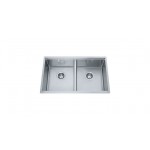 Franke PSX120-29 Sink - Undermount Double Professional 16 gauge with bottom grids board cut mats and colander