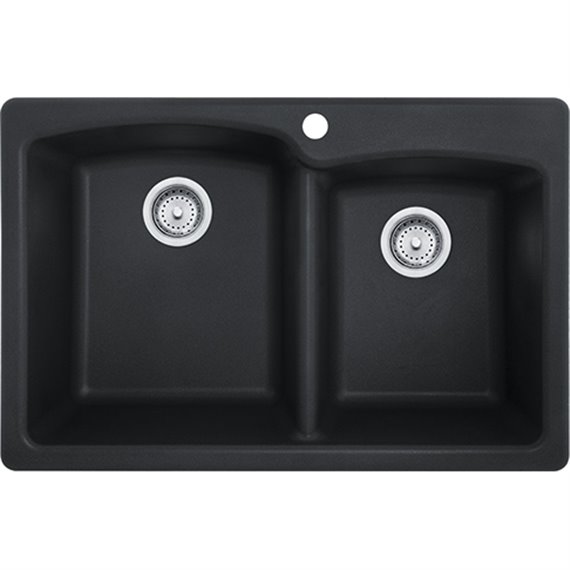 Franke EO33229-1 ELLIPSE GRANITE - DUAL MOUNT SINK DOUBLE