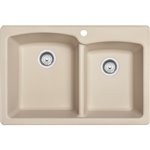 Franke EO33229-1 ELLIPSE GRANITE - DUAL MOUNT SINK DOUBLE