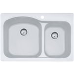 Franke DIG62F91 GRAVITY GRANITE - DUAL MOUNT SINK DOUBLE