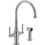 Franke FFS52 ABSINTHE 1 HOLE FAUCET WITH SIDE SPRAY