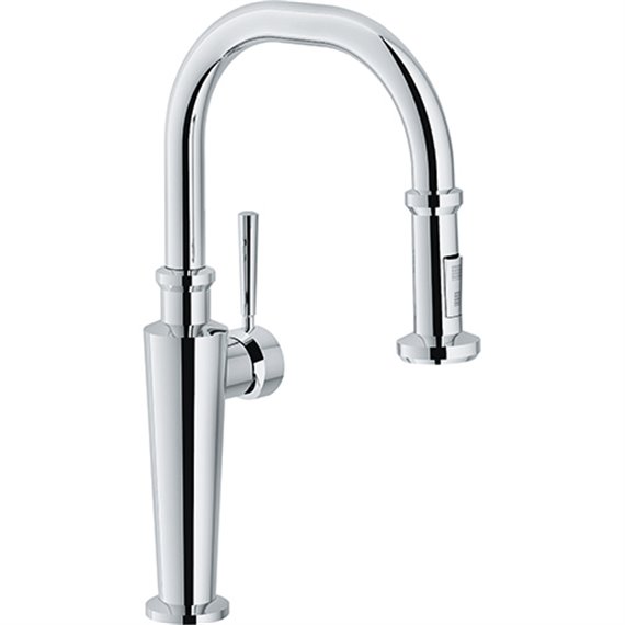 Franke FF52 ABSINTHE 17 3/8 TALL PULL DOWN KITCHEN FAUCET