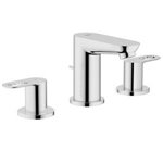 GROHE 20225 BauLoop Lavatory wideset 1.5 gpm 5.7 Lmin