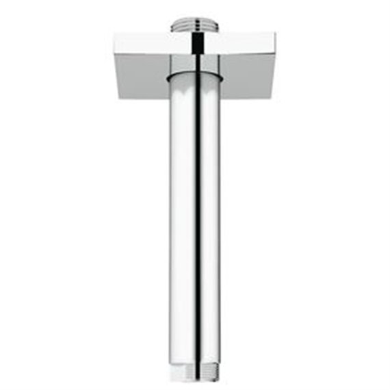 GROHE 27486 6 Ceiling Shower Arm wSquare Flange